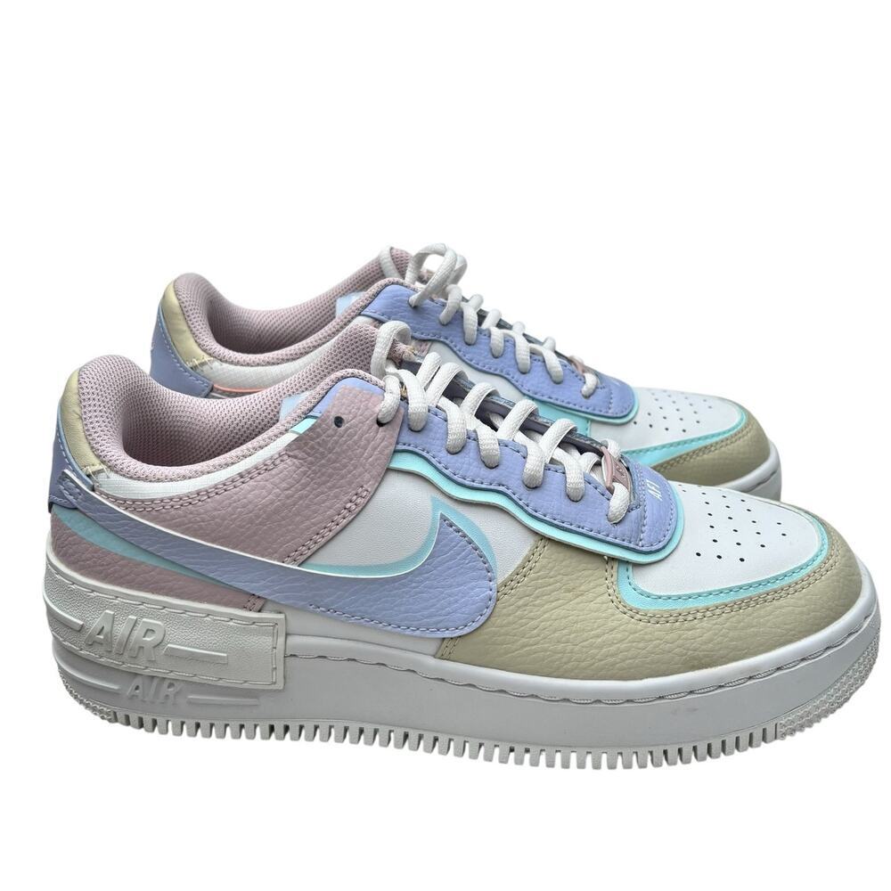 Nike Women’s Air Force 1 Shadow Summit White/Ghost Sneakers Size 10 - Picture 8 of 9